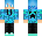 blue flaming gamer