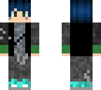 blue hair