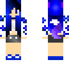blue wolf gorl cutie