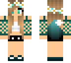 cyan wolf summer version