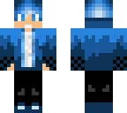 ez blu skin