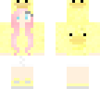 pink hair duck hoodie final