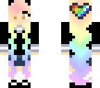 rainbow girl