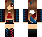red blue wolfie