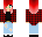 red head ombre tomboy