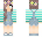 aqua overalls