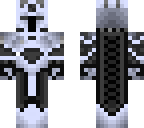 black and white knight