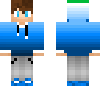 blue hoody