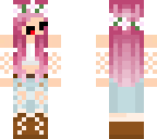 chibi pink haired girl edit