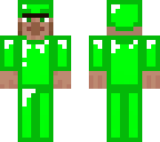 emerald armor villager
