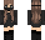 emo masked  girl