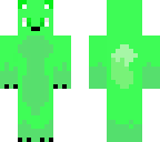 green emerald wolf