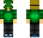 green parrot skin