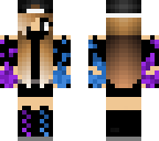 le purple and blue