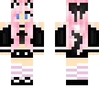 pink emo neko