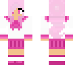 pink girl in a uniform for abby