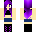 purple girl hardcore
