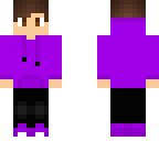 purple hoodie skin