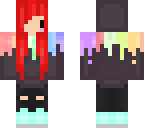 rainbow chibi girl