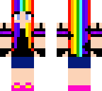 rainbow girl