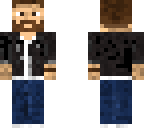 bearded man with overlay