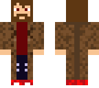 bearded trench coat