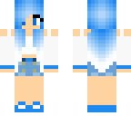 blue girl