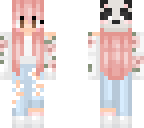 cute panda hat girl