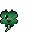 kawaii winking shamrock