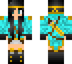 medieval blue huntress