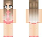 pink bathing suit girl