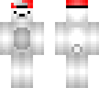 polar bear with a hat