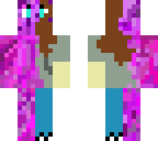 purple cat girl