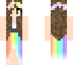 rainbow girl edit