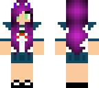 anime purple school