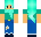 blue girl