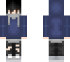 blue hoodie boy