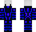 blue polar bear suit