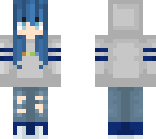 blue skin