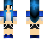 blue summer girl