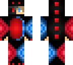 dino blue and red