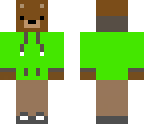 green sweatshirt bear