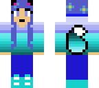 kitty blue girl