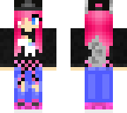 me with pink hair