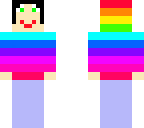 rainbow girl