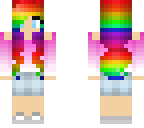 rainbow girl