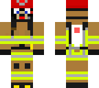 red spot guy - fire fighter