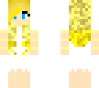 yellow dye girl