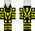 yellow polar bear suit