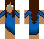 blue girl